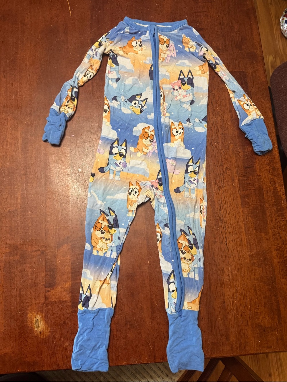 Bluey Little Sleepies Kids One-Piece Pajama 12-18 months